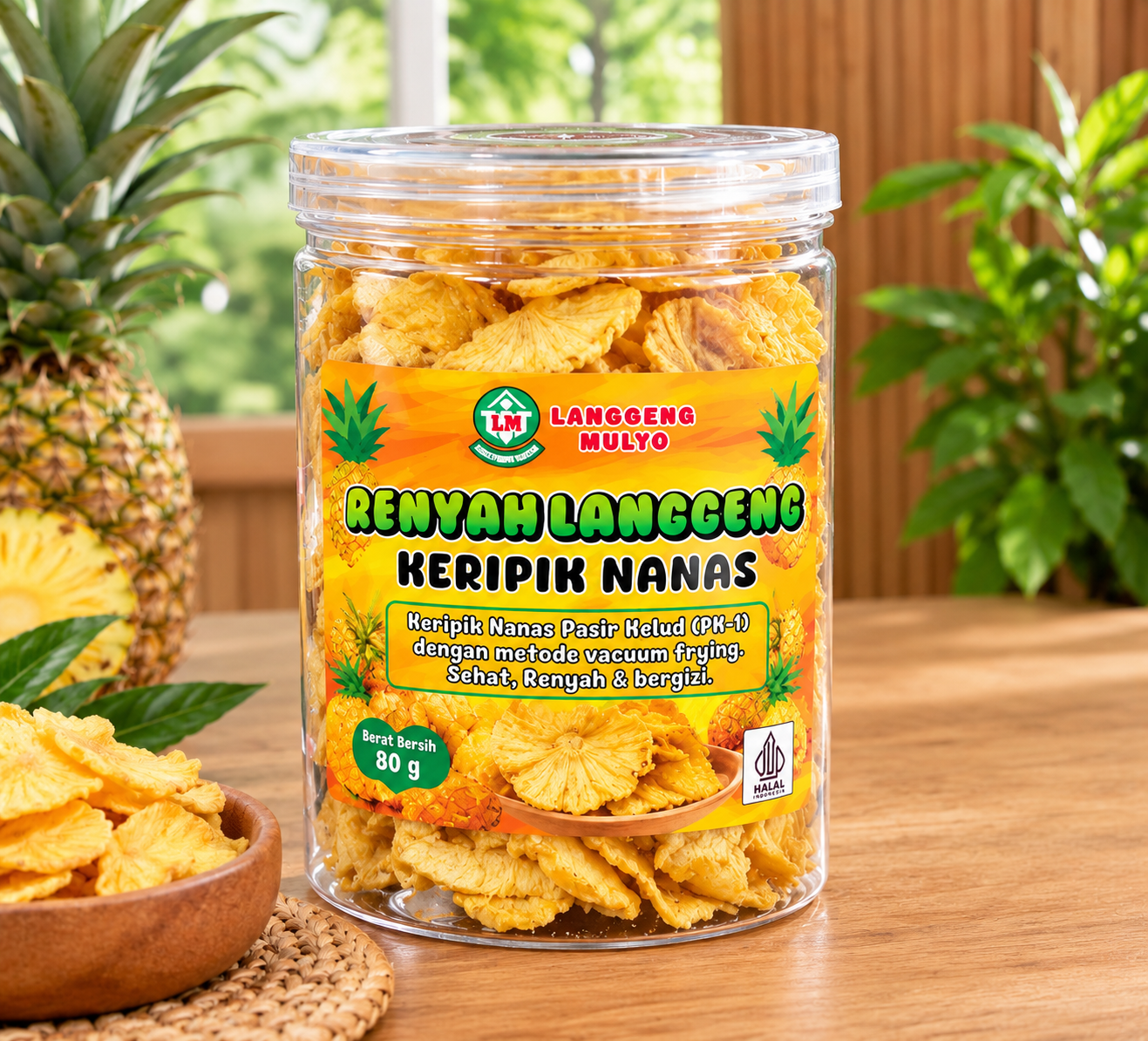keripik nanas toples keripik nanas toples