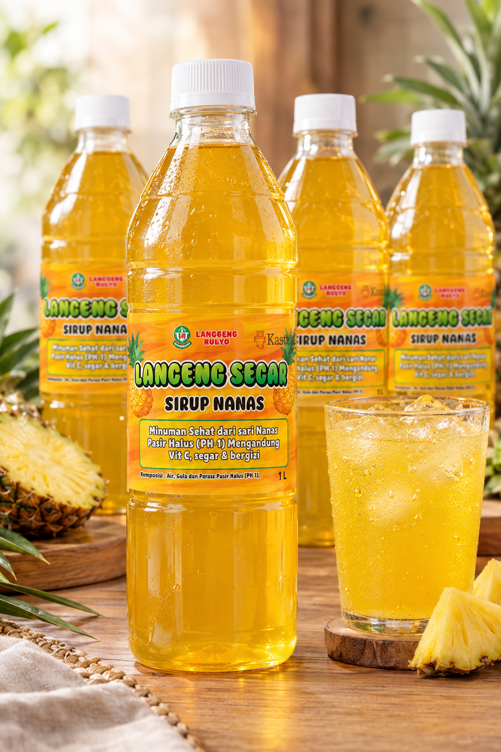 sirup nanas manis dan sehat sirup nanas